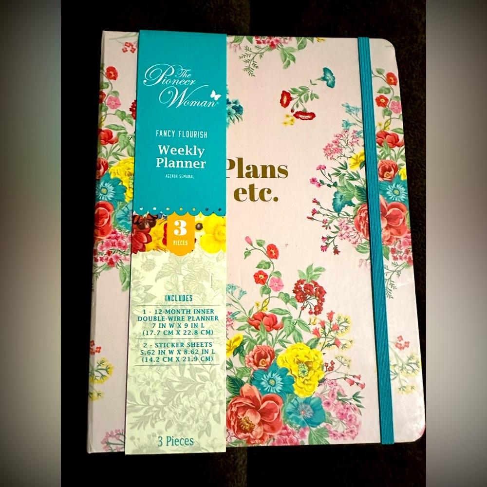 Pioneer Woman Fancy Flourish Weekly Planner